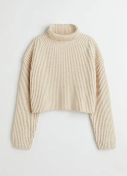Жіночий светр H&M 202947-2 L(175/104) бежевий (2000005021275)