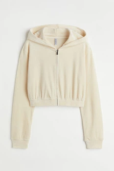 Жіноча толстовка H&M 208562-4 2XL(175/128) молочний (02085620001)