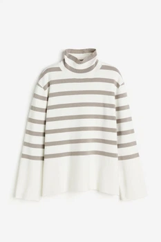 Жіночий светр H&M 211395-2 S(165/88) біло-бежевий (2113950003)