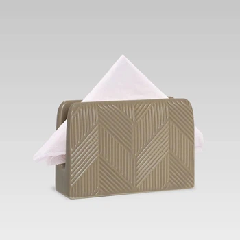 Салфетница керамическая Maestro Geometry Beige (MR-20004-44)