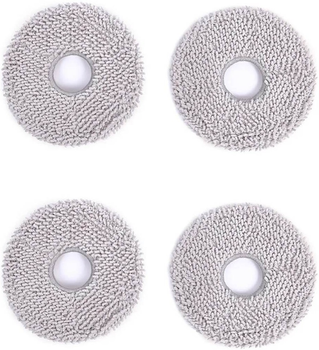 Mikrofibrowe nakładki do robota sprzątającego Ecovacs DCC040047 4 szt (002277950000)