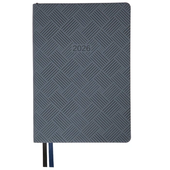 Ежедневник Leo Planner А5 2026 Urban 368 с Серый (252692)