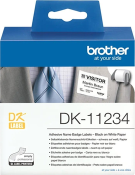 Taśma etykietowa Brother DK11234 60 mm x 22.36 m White