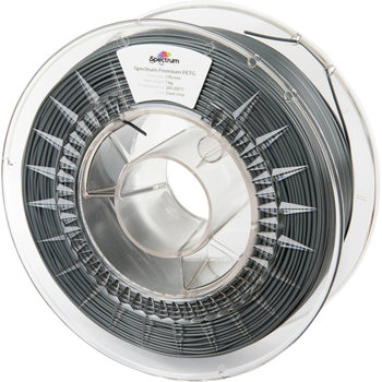 Filament do drukarek 3D Filament Spectrum PET-G Premium 1.75mm 1000 g Dark Grey (5903175652102)