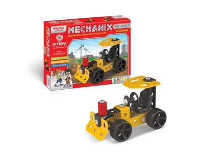 Конструктор металевий Mechanix Бульдозер, Zephyr (1059)