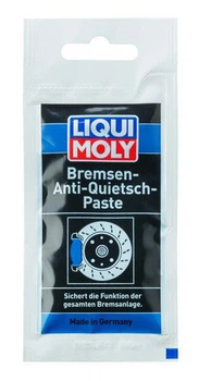 Паста для гальмівної системи Liqui Moly 3078/7585 Bremsen-Anti-Quietsch-Paste -40°C/+1200°C синя 10мл