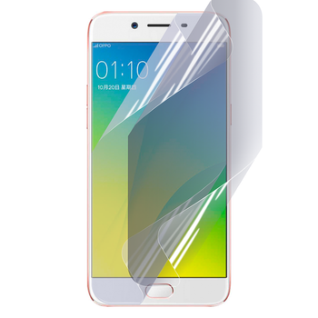 Антишпион приватная плёнка гидрогелевая для смартфона Oppo R9s Plus противоударная прозрачная