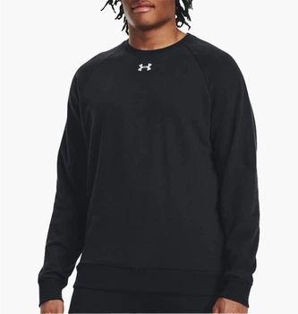 Свитшот мужской Under Armour Ua Rival Fleece Crew S черный 1379755-001