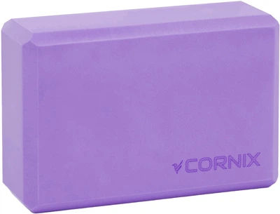 Блок для йоги Cornix XR-0101 EVA 22.8 х 15.2 х 7.6 см Фиолетовый