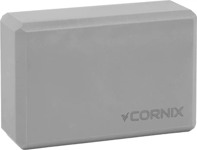 Блок для йоги Cornix XR-0105 EVA 22.8 х 15.2 х 7.6 см Серый