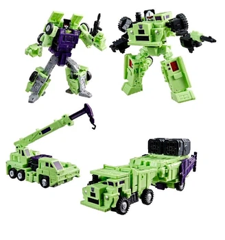 Іграшки Трансформери Лонг Хаул і Гак Transformers Studio Series The Movie Constructicon