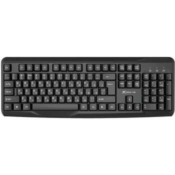 Клавиатура Xtrike Me KB-229 UA Full Size USB Black (KB-229UA)