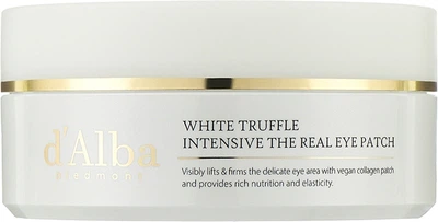 Патчі преміальні гідрогелеві з веганського колагену White Truffle Intensive d'Alba, 68 шт