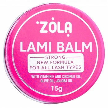 Клей для ламінування вій Lami Balm Pink ZOLA, 15 гр