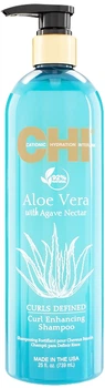 Шампунь для кучерявого волосся з алое вера Aloe Vera CHI, 340 мл