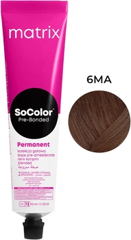 Крем-фарба для волосся PRE Bonded Socolor.beauty 6MA Matrix, 90 мл