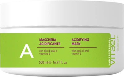 Маска для фарбованого волосся VITAEL COLORED HAIR ACIDIFYING MASK, 500 мл
