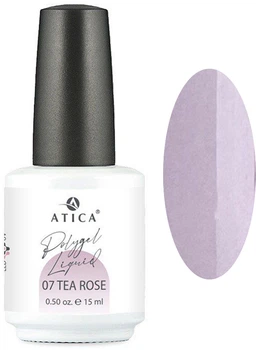 Рідкий полігель Polygel Liquid №07 Tea Rose Atica, 15 мл