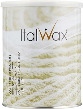 Віск для депіляції в банці теплий Цинк ItalWax, 800 мл
