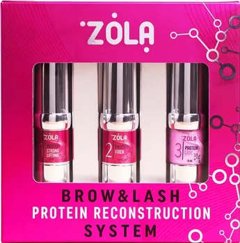 Набір для ламінування Brow&Lash Protein Reconstruction System TM ZOLA