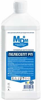 Безспиртовий дезінфекційний засіб Пелесепт РП MDM 1 л для медичних виробів
