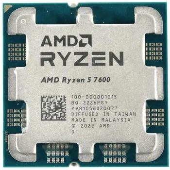 Процесор AMD Ryzen 5 7600 (3.8GHz 32MB 65W AM5) Tray (100