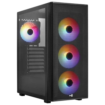 Корпус AeroCool Designer-G-BK-v2 (ACCM-ES05143.11) Black без БП