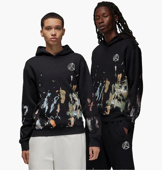 Кофта мужская Jordan Series By Jammie Holmes Fleece Pullover Hoodie Black M Чорний FD7393-010