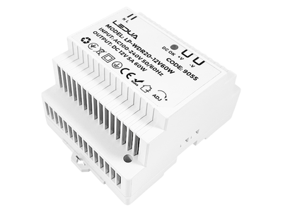 Блок питания на DIN-рейку 60W 5А IP20 12V (LP-WDR20-12V60W) LEDUA