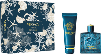 Набір для чоловіків Versace Eros Туалетна вода 100 мл + Гель для душу 150 мл (8011003900015)