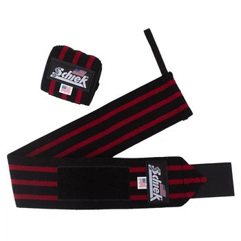 Бинт кистевой Schiek 1124 black-red (1 пара)