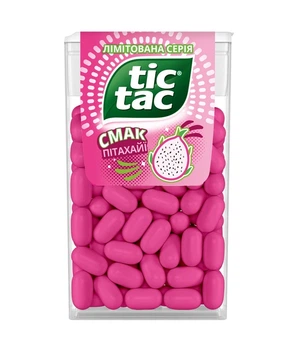 Драже Tic Tac зі смаком пітахайї 54 г. (8000500453766)