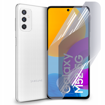 Плёнка гидрогелевая для Samsung Galaxy M52 5G (SM-M526B) глянцевая противоударная прозрачная