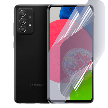 Плёнка гидрогелевая для Samsung Galaxy A52s (SM-A528F) глянцевая противоударная прозрачная