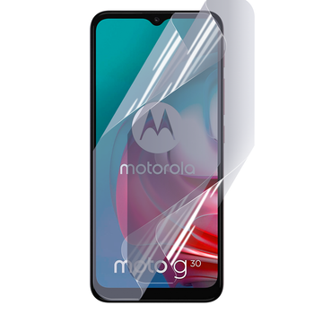 Плёнка гидрогелевая матовая для Motorola Moto G30 (989606) протиударная прозрачная