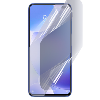 Антишпион приватная плёнка гидрогелевая для смартфона Xiaomi POCO X2 противоударная прозрачная