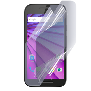 Антишпион приватная плёнка гидрогелевая для смартфона Motorola Moto G (3rd gen) противоударная прозрачная