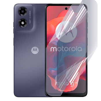 Плівка гідрогелева для Motorola Moto G04 (XT2421-2) матова протиударна прозора