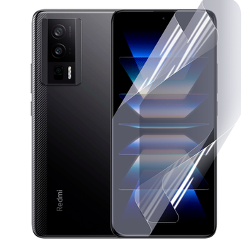 Плівка гідрогелева для Xiaomi Redmi K60 Pro глянцевая протиударна прозора