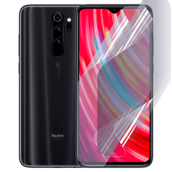 Плёнка гидрогелевая матовая для Xiaomi Redmi Note 8 Pro протиударная прозрачная