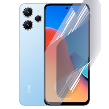 Плёнка гидрогелевая матовая для Xiaomi Redmi 12 протиударная прозрачная