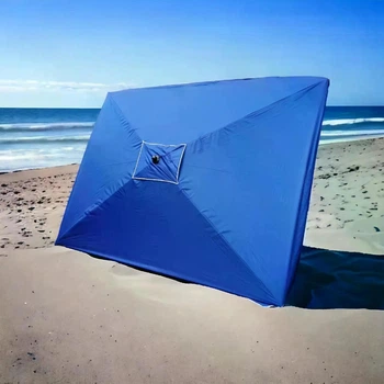 Торговая зонт 3×3 м, стальной, с вентиляцией для кафе и выставок