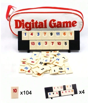Настольная игра Руммикуб дорожная версия Rummikub Travel / Румми / Rummy / стратегическая игра для детей и взрослых в дорогу и дома