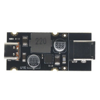 Модуль быстрой зарядки Type-C, 8-32В - 3.3-21В, 65Вт, протокол Huawei FCP, Samsung AFC, Apple BC1.2, MTK PE