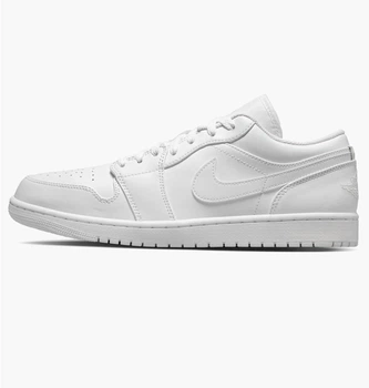 Кроссовки мужские Jordan 1 Low 42 Білий 553558-136