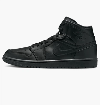 Кроссовки мужские Jordan 1 Mid 41 Чорний 554724-093
