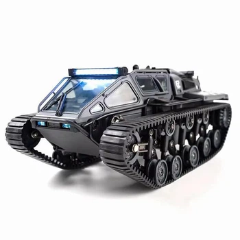 Машинка Танк на радиоуправлении Гусеничный вездеход Ripsaw EV3-F4 Grey