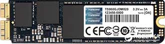 SSD диск Transcend JetDrive 820 480GB M.2 PCIe Gen3 x2 TLC для Apple (TS480GJDM820)