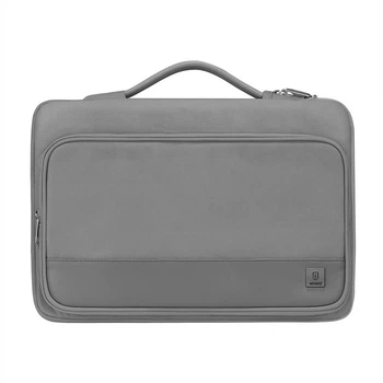 Папка-конверт Wiwu Cozy Classic Case для MacBook ноутбука планшета 13"-14.2" Gray