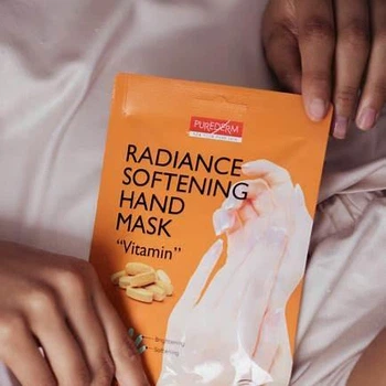 Маска-перчатки для рук Purederm Radiance Softening Hand Mask "Vitamin C" 1 пара (8809541197512)